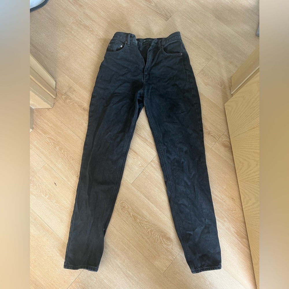 black asos jeans (tall)